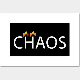 Chaos bringing chaos artwork Posters and Art